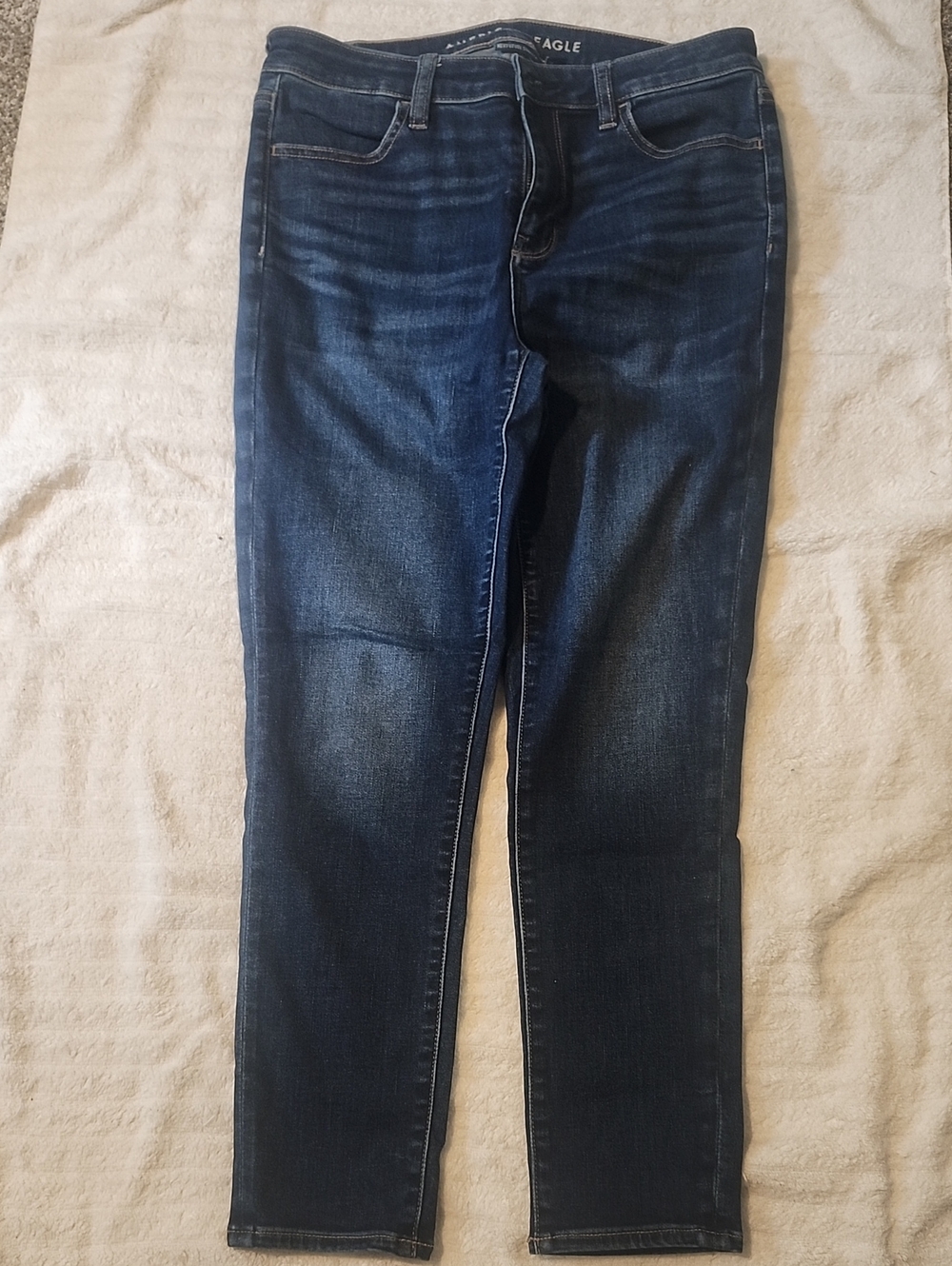 American Eagle Outfitters Navy Blue Women's Skinny Jeans